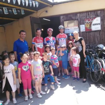 Poseta dečijeg vrtića “Mladost” biciklističkom klubu “Borac“