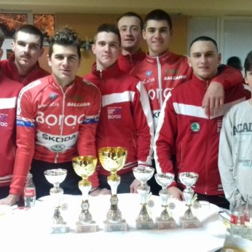 Tri medalje za bicikliste Borca na prvenstvu Srbije u ciklo krosu