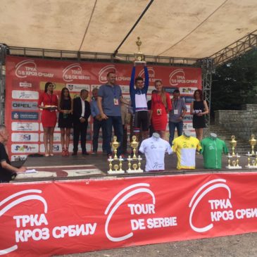 Stefan Stefanović najbolji brdski vozač na medjunarodnoj biciklističkoj trci “Kroz Srbiju”