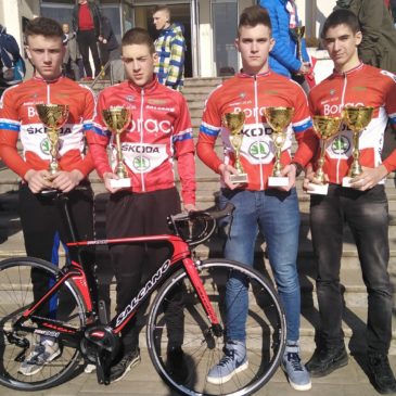 Biciklisti Borca primili trofeje za prošlogodišnji kup Srbije