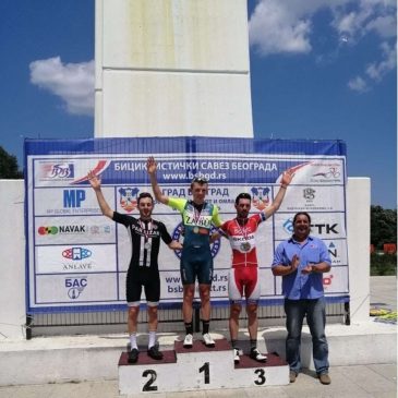 Na Kupu Beograda biciklisti Borca osvojili dva treća mesta