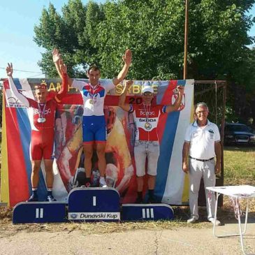 Trostruka pobeda veterana biciklističkog kluba Borac na prvenstvu Srbije